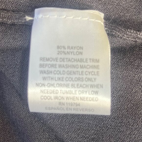 Style & Co Turtleneck Sweater Womens Medium Black New WOT - Picture 6 of 6